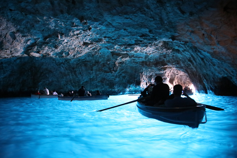 Exploring Caves and Grottos on a Boat Tour